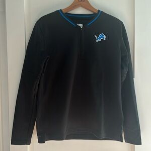 Detroit Lions quarterback zip sweatshirt